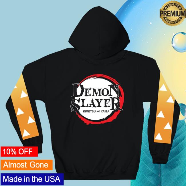 Official Crunchyroll Demon Slayer Merch Store CR Loves Demon Slayer - Zenitsu Pull Over Hoodie Crunchy Roll Shop DemonSlayer