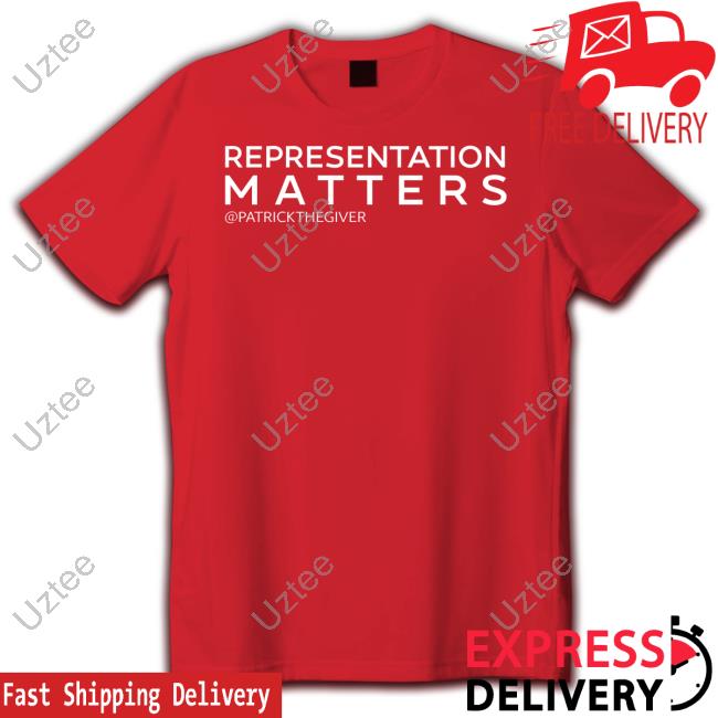 Patrick J. Rhodes Representation Matters @Patrickthegiver Long Sleeve T Shirt