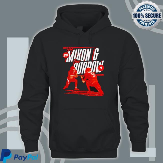 Official Joe Mixon And Joe Burrow No 28 And No 9 Shirts Official Joe Mixon And Joe Burrow No 28 And No 9 shirt