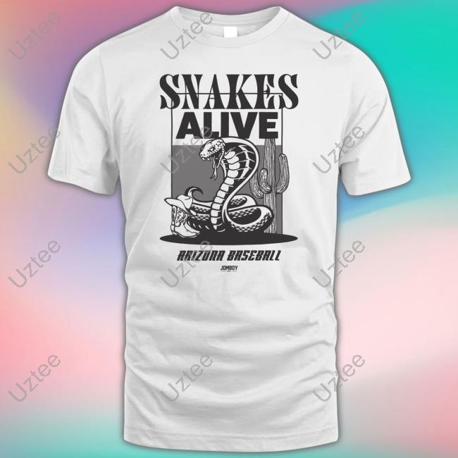 Jomboymedia Shop Snakes Alive Arizona Baseball Sweatshirt