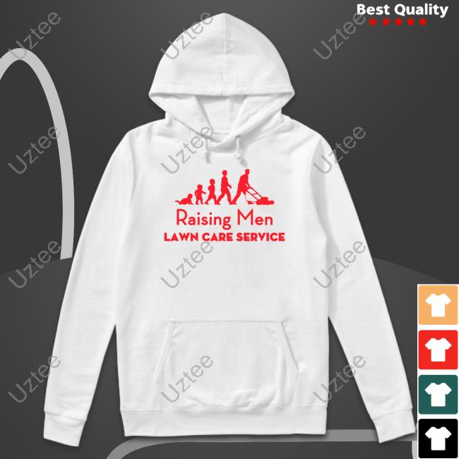 Raising Men Lawn Care Service Christmas T Shirt Raising Men Lawn Care Service Christmas Shirt Rodney Smith Jr