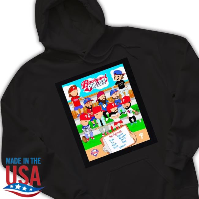 Philadelphia Phillies Backyard Phillies Take October 2023 Tank Top Philadelphia Phillies Backyard Phillies Take October 2023 Sweatshirt
