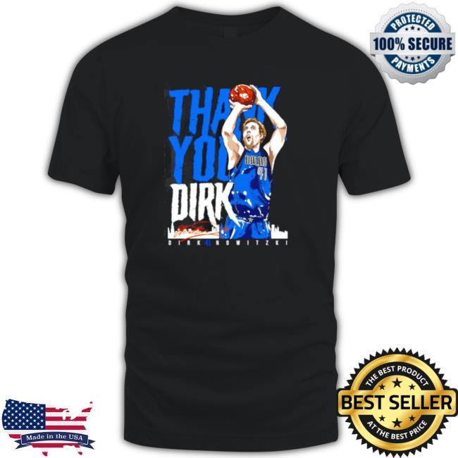 Thank You Dirk Gift Idea Luka Dirk Mavericks shirt