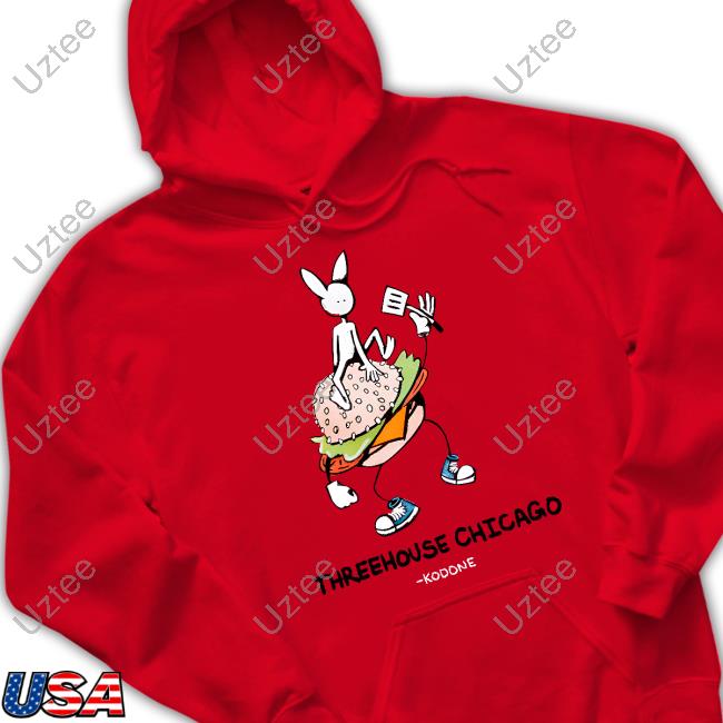 Burger Bunny Threehouse Chicago Kodone Tank Top
