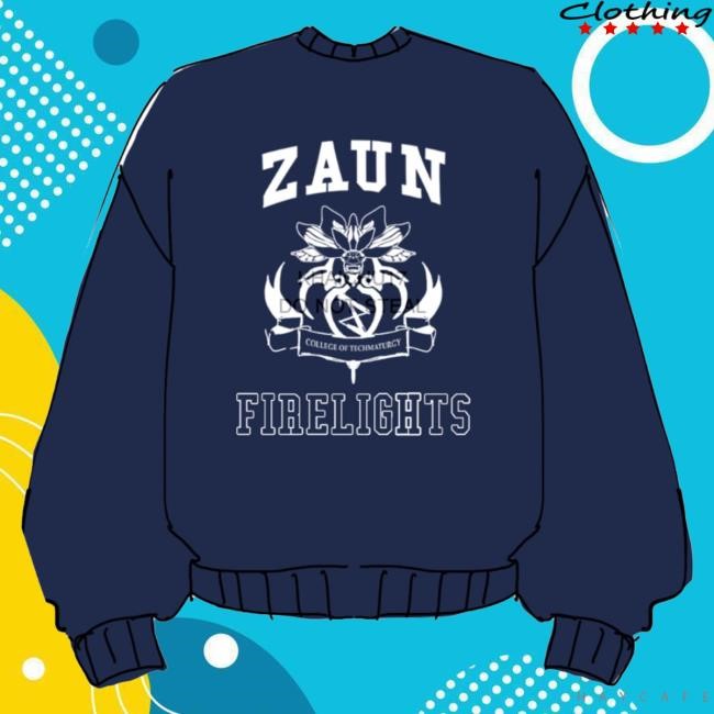 Khaichu17 Zaun Firelights College Of Techmaturgy Shirts