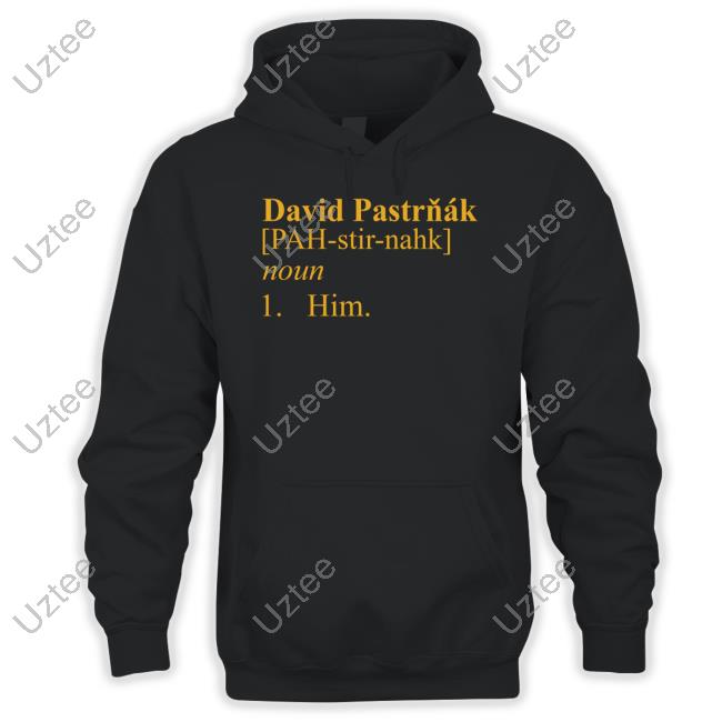 Barstoolsports Merch David Pastrnak Noun Him Sweatshirt