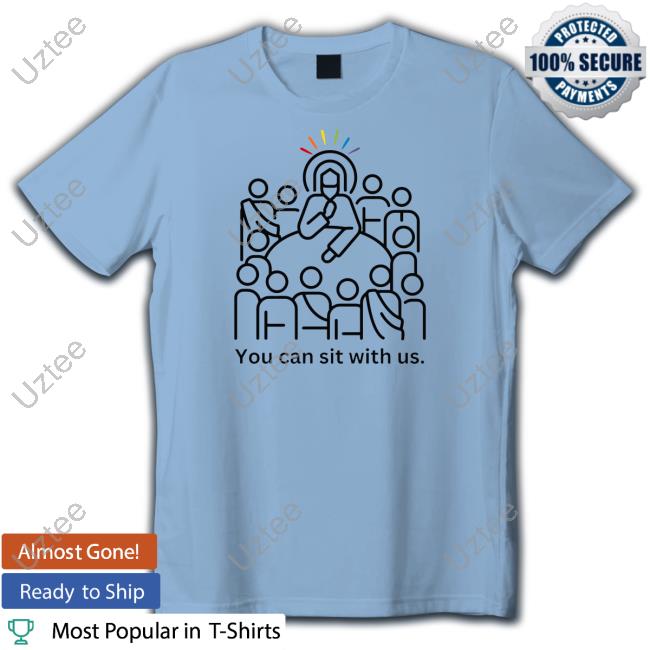 Rev Sarah Honeychildquilts You Can Sit With Us T-Shirt