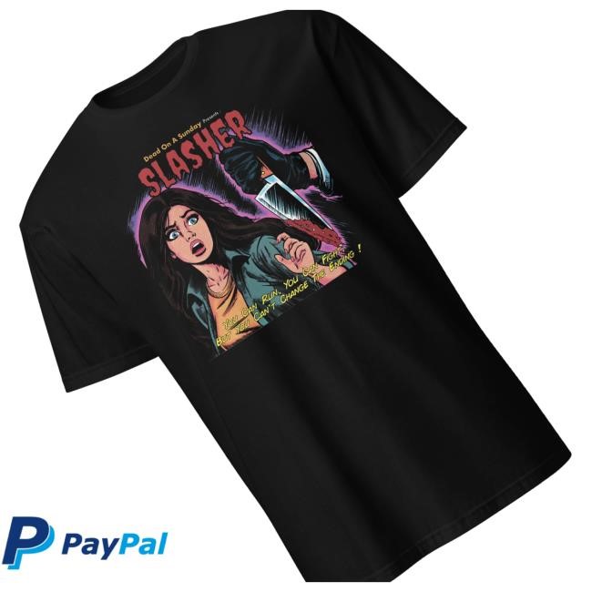 Dead On A Sunday Merch Shop Store Presents Slasher Sweatshirt