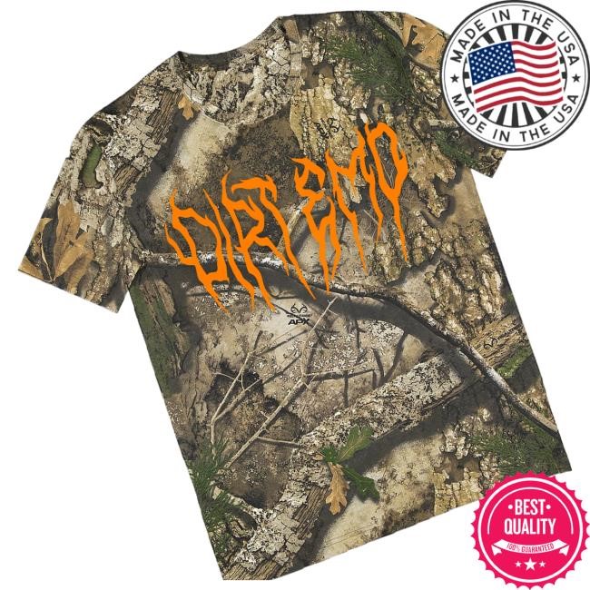 Ruston Kelly Merch Dirt Emo Camo Shirt