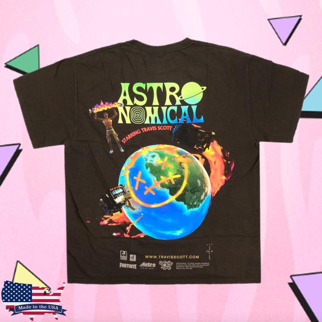 Official Travis Scott Merch Store Travis Scott The Scotts Sicko Event Crew neck Sweatshirt Brown TravisScott Shop