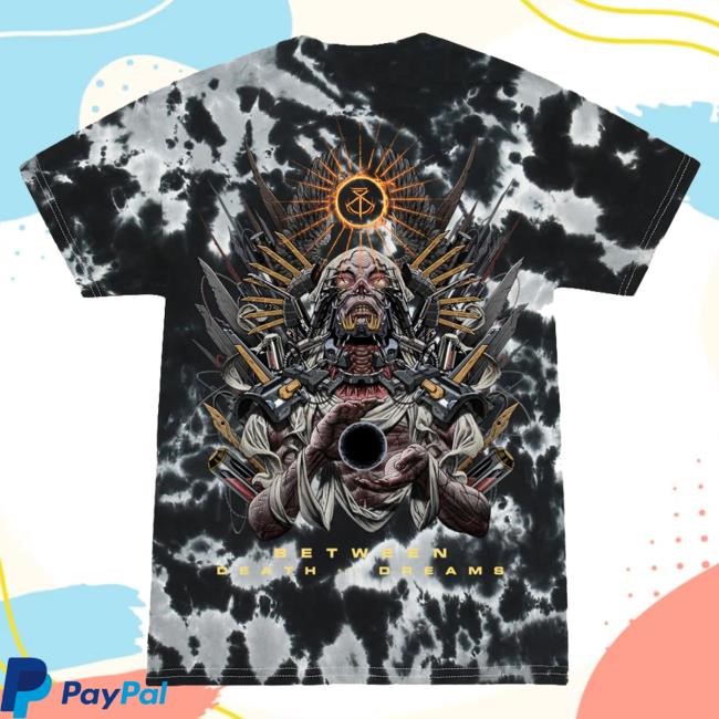 Brand Of Sacrifice Merch Blotch Multi-Black Tie Dye T-Shirt