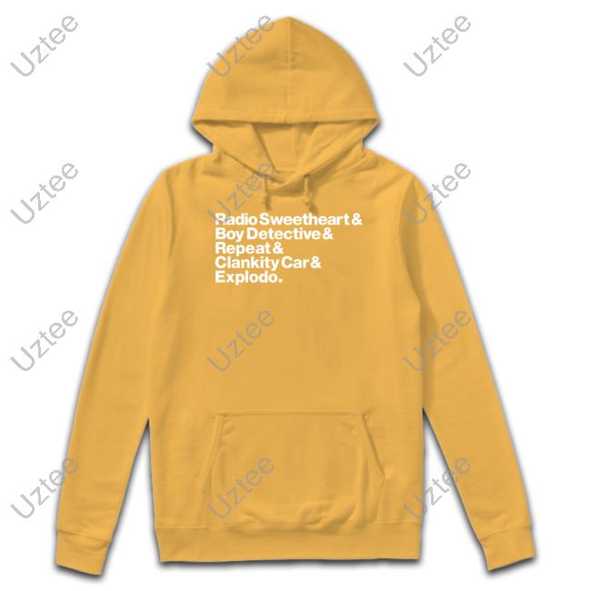 Jessethorn Radio Sweetheart Boy Detective Repeat Clankity Car Explodo Tee Shirts Maximum Fun Store