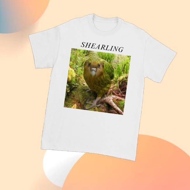 Mishaprecords Merch Store Shop Shearling Kakapo T-Shirt, Hoodie, Tank Top, Sweater And Long Sleeve T-Shirt