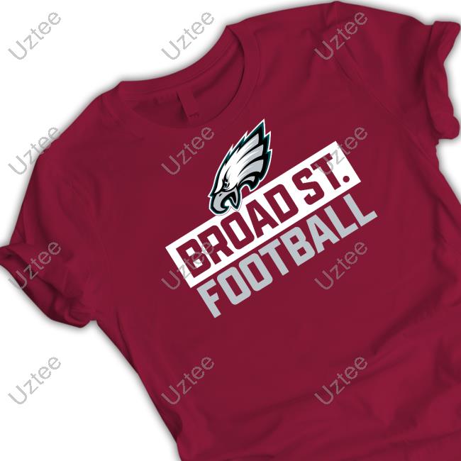 Official Philadelphia Eagles Broad St Football Shirt