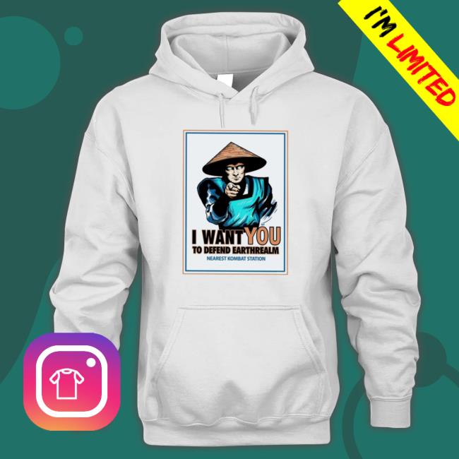 I Want You To Defend Earthrealm Nearest Kombat Station T-Shirt