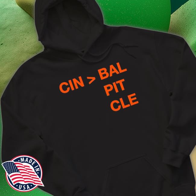 Cincinnati Bengals Con Ball Pit Cle Hooded Sweatshirt