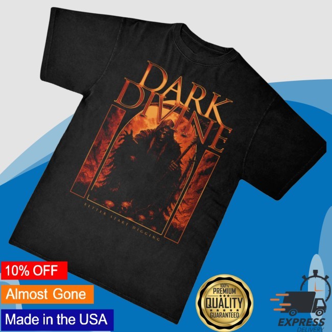 Dark Divine Merch Store Long Way To Hell Hooded Sweatshirt