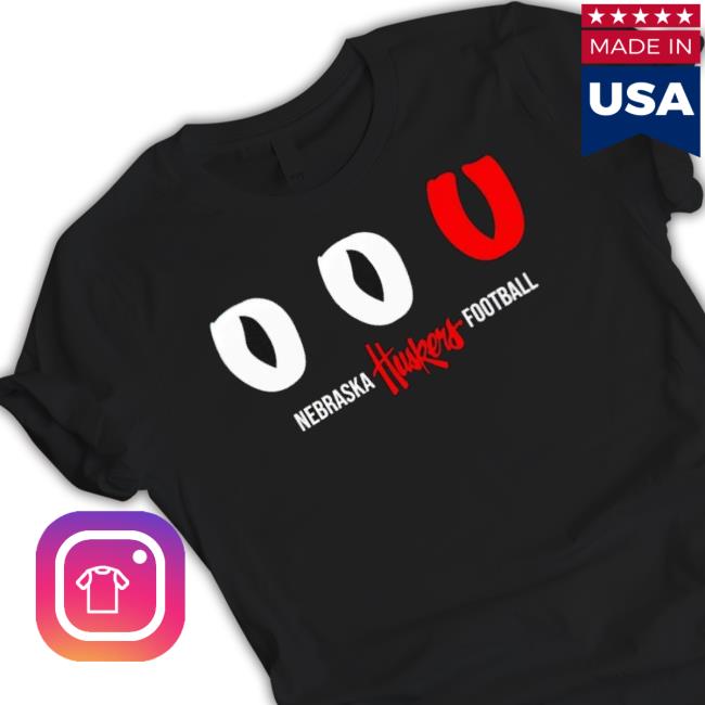 One Of Us Nebraska Husker Football shirt
