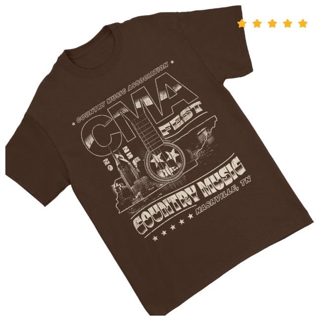 Official Cma Fest Country Outline Long Sleeve Shirt