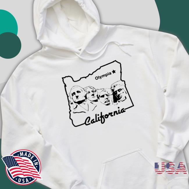 California Oregon South Dakota t- shirt