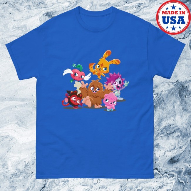 Official Mind Candy Merch Moshi Monsters Full Character Lineup Unisex Classic T-Shirt, Hoodie, Tank Top, Sweater And Long Sleeve T-Shirt