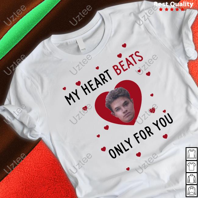 Lando's Friends Are Wearing My Heart Beats Only For You Hooded Sweatshirt