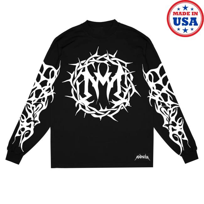 Official Marauda Merch Store Crest Long Sleeve Sweatshirt