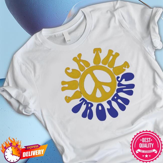 Ucla Football Peace Fuck The Trojans Long Sleeve Shirt