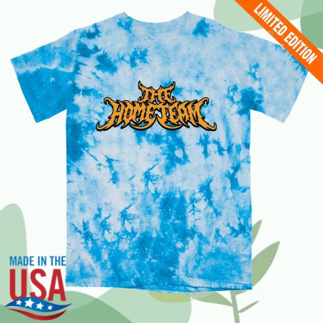 The Home Team Tie Dye Metal Logo New Shirt