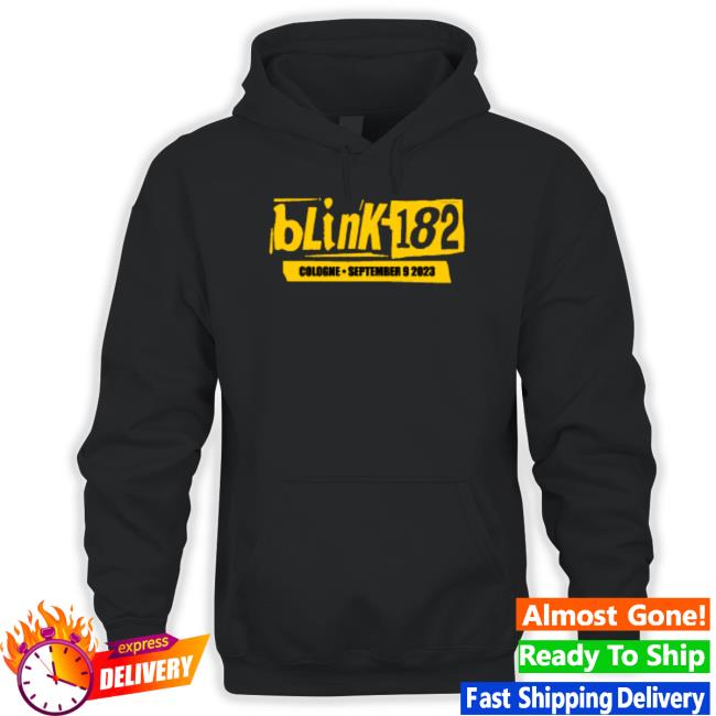 Official Blink 182 Merch Cologne September 9 2023 Shirts