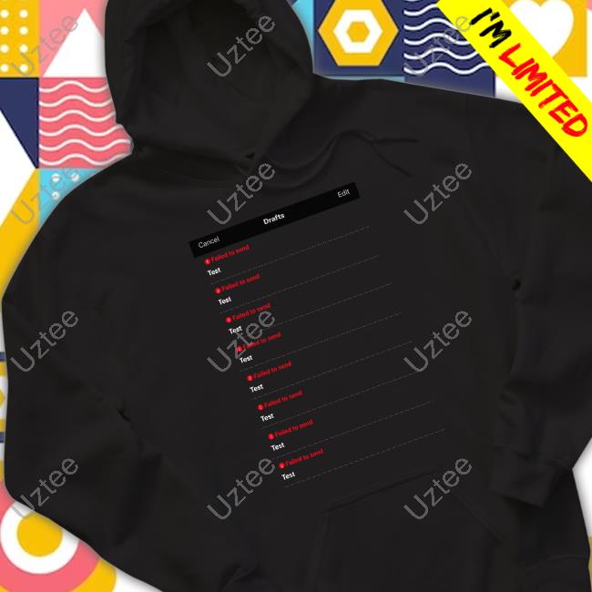 Streamelements Merch Twitter Drafts Failed To Send Test Tee Shirt