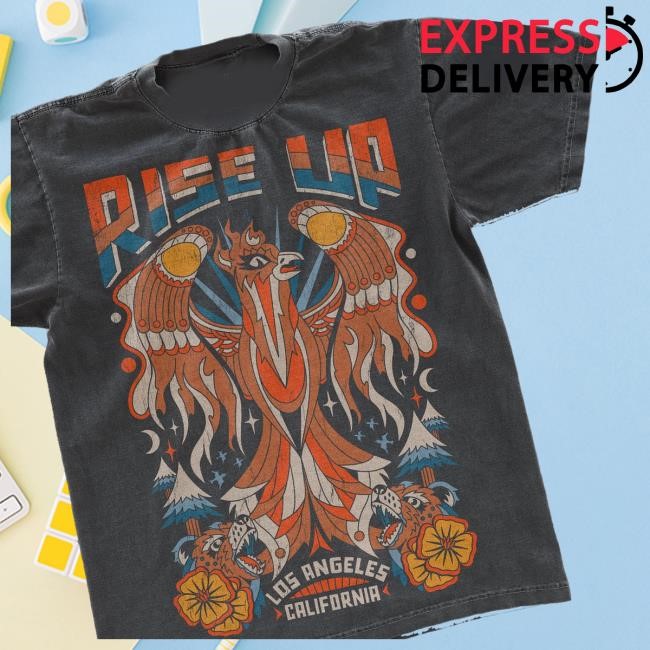Rise Up, La Wildfire Aid Long Sleeve T Shirt