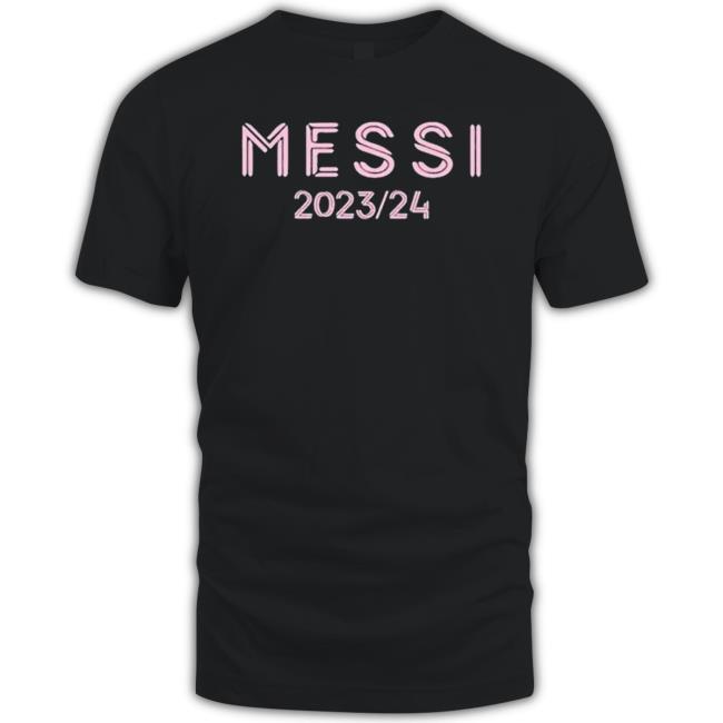 Official 2023-2024 Messi Join Miami shirt