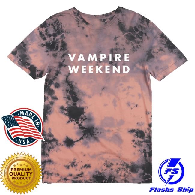 Official Bingo Merch Vampire Weekend Custom Tie Dye Shirts