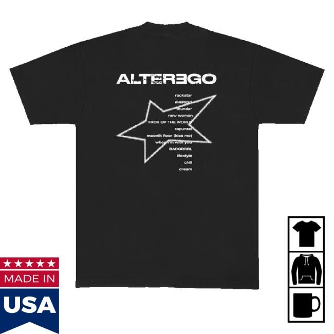 Official Alter Ego Merch Alter Ego Album Long Sleeve T Shirt Trending Alter Ego Merch Alter Ego Album Hoodie