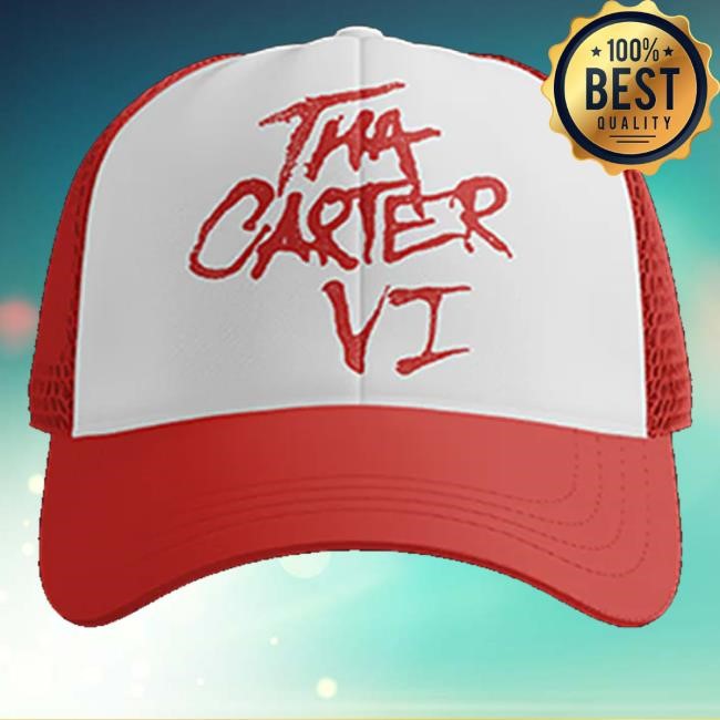 Official Lilwayne Merch Shop Store Tha Carter Vi Red Trucker Hat