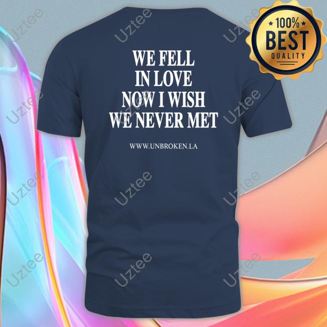 Oscar Guerra We Fell In Love Now I Wish We Never Met Hoodie