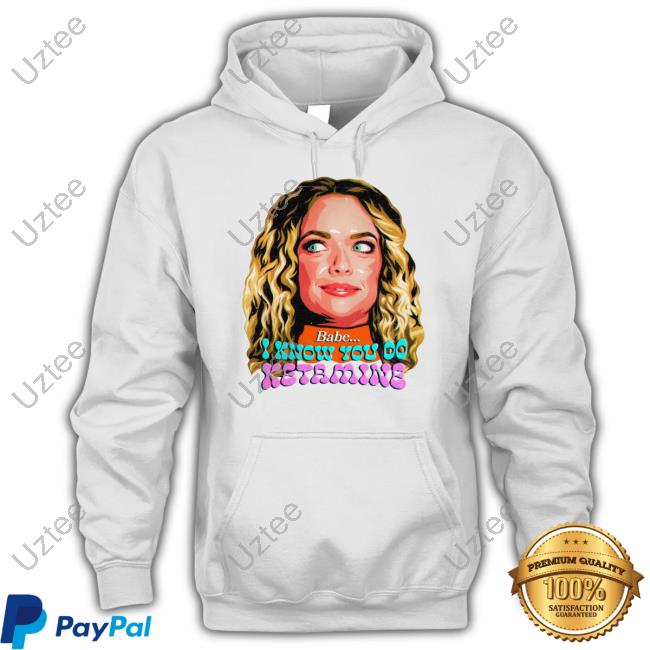 Nordacious Abbie Chatfield Babe I Know You Do Ketamine Hooded Sweatshirt
