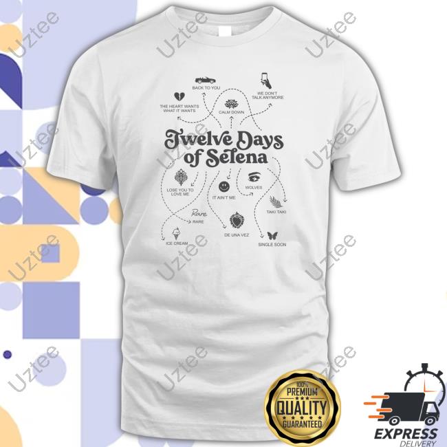 Twelve Days Of Selena Tee Shirt