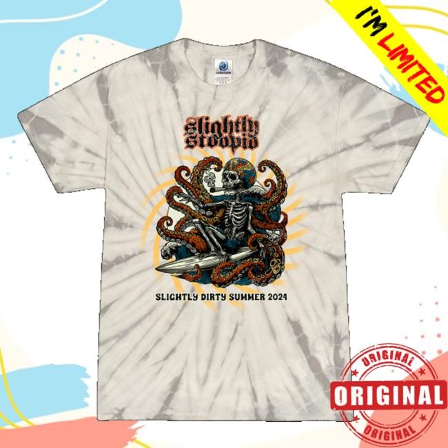 Slightly Stoopid Merch Octo 2024 Tie Dye Shirts