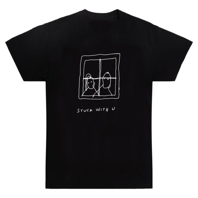 Official Justin Bieber Merch Store Shop Justin Bieber Stuck With U Window Shirt 2023 JustinBieber Apparel Clothing