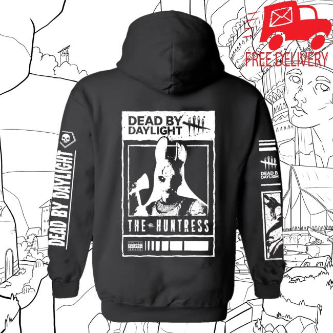 Official Dead By Daylight Merch Store Dead By Daylight Retro Huntress Crewneck Sweatshirt Deadbydaylight Shop