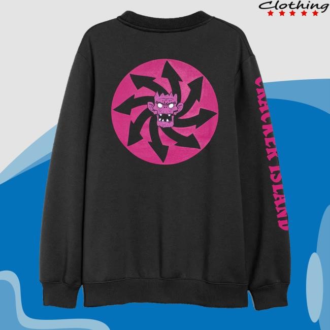 Damaged Society Merch Store Craker Island Pazuzu Hooded Sweatshirt