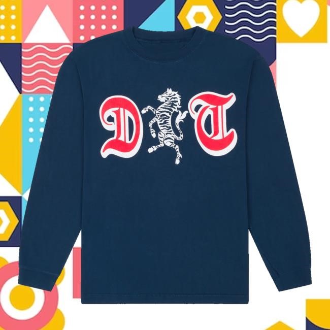 Denim Tears Store Dt Zebra Crest Crewneck Sweatshirt Denimtears