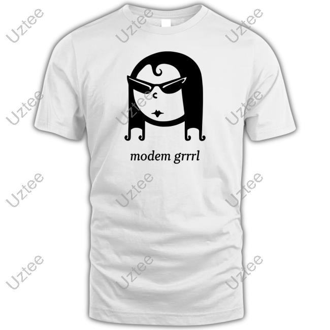 Boing Boing Modem Grrrl Tee Shirt Plaquemines Parish