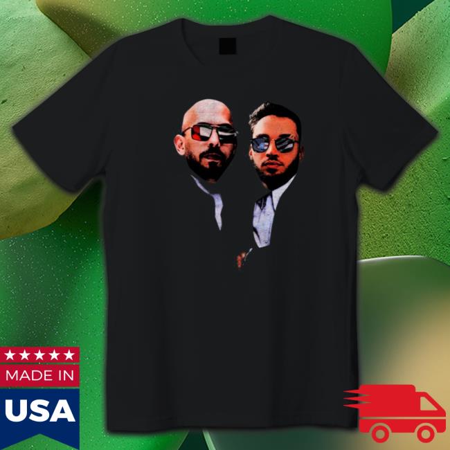 Official Adin Ross X Andrew Tate Face 2 Face Tee Shirt