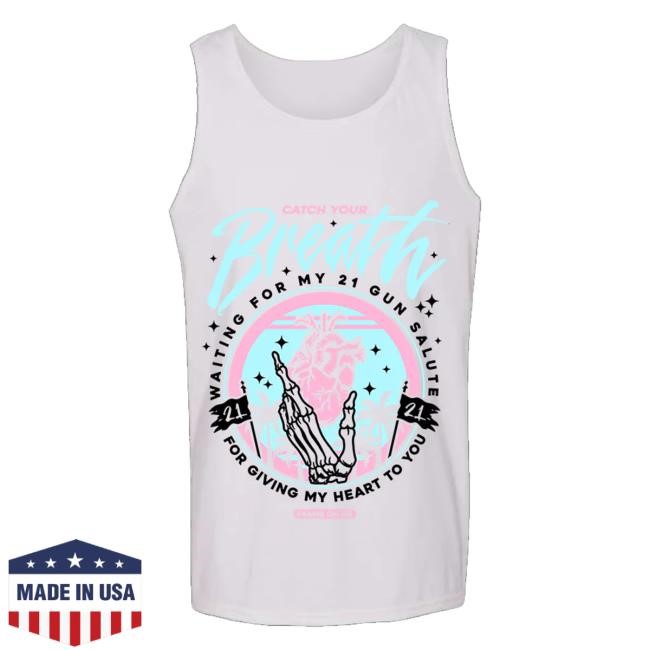 Official Catch Your Breath Merch Shop Store 21 Gun Salute Tank Top