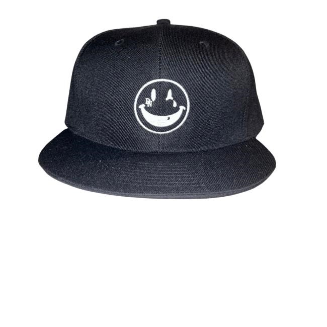 Deez Nuts Dtd Shop Embroidered Smiley Snapback