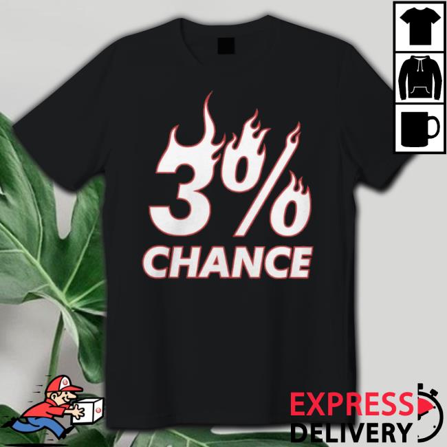 Miami Heat 3% Chance shirt Barstool Sports