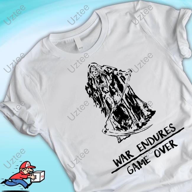 Spoopy War Endures Game Over Long Sleeved T-Shirt